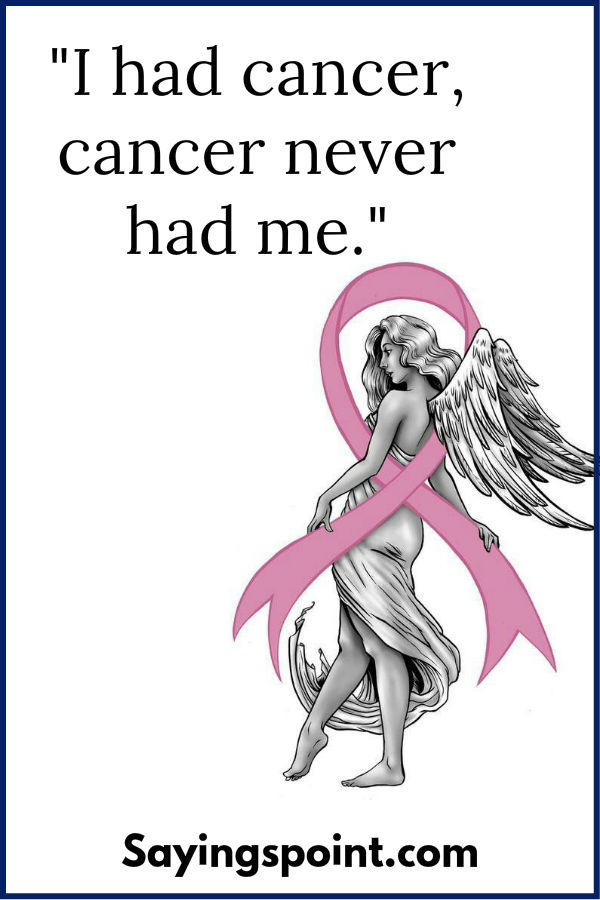 Breast Cancer Sayings 1